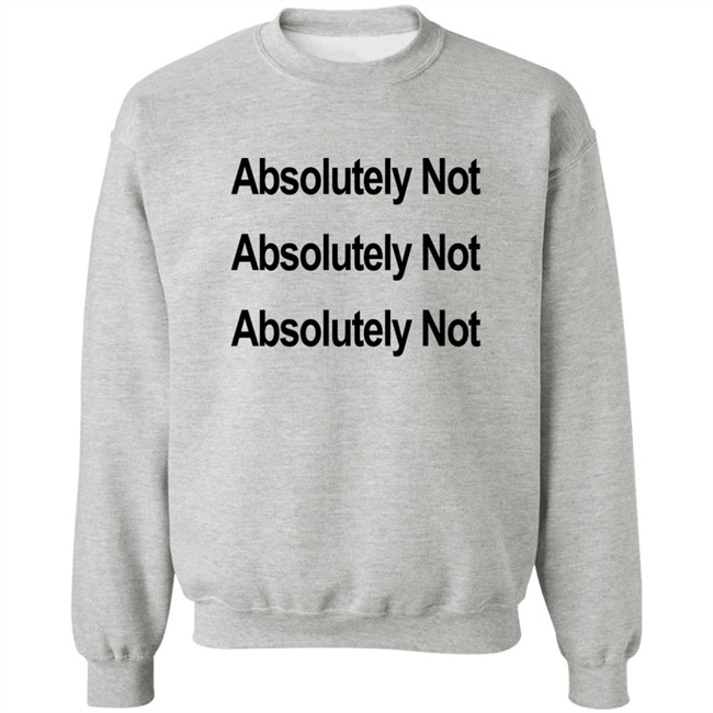 Waqas Amjad Absolutely Not Shirt Waqas Amjad Absolutely Not Shirt