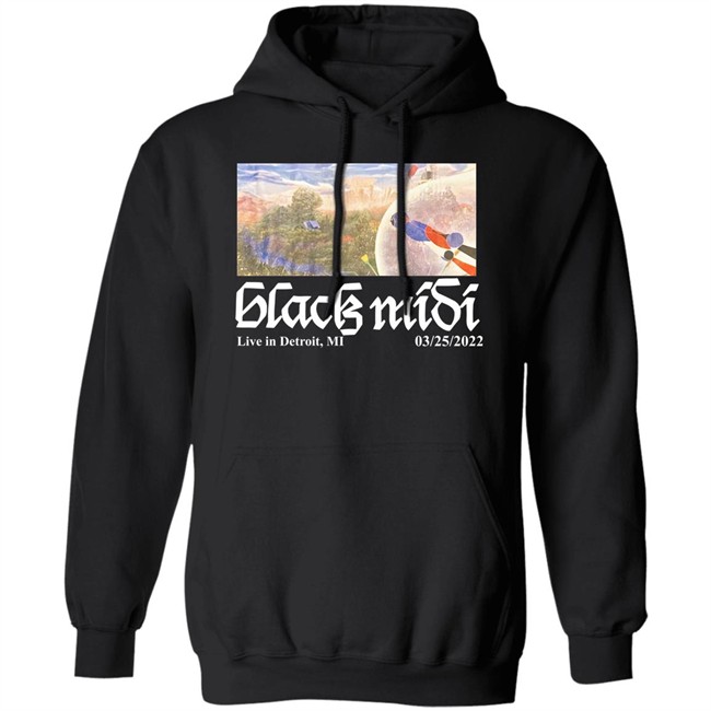 Black Midi Live In Detroit Mi 03 25 2022 Shirt Black Midi Live In Detroit Mi 03 25 2022 Shirt