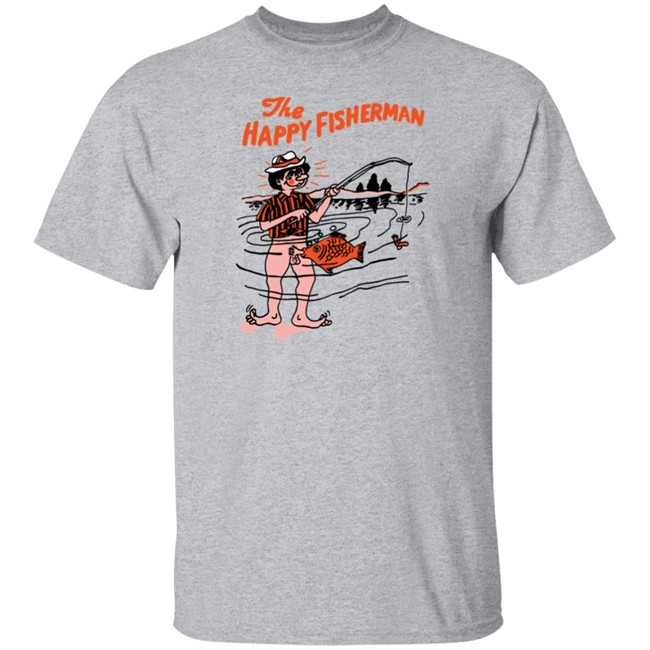 The Happy Fisherman Shirt Dark Wizard The Happy Fisherman Shirt Dark Wizard