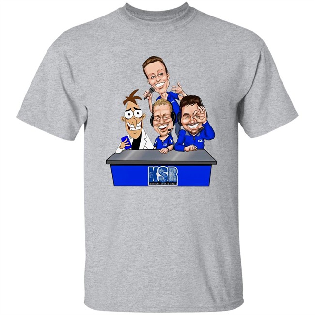 KSR Kentucky Sports Radio Phineas And Pherb Cartoon Shirt BigBlueAndrew KSR Kentucky Sports Radio Phineas And Pherb Cartoon Shirt BigBlueAndrew