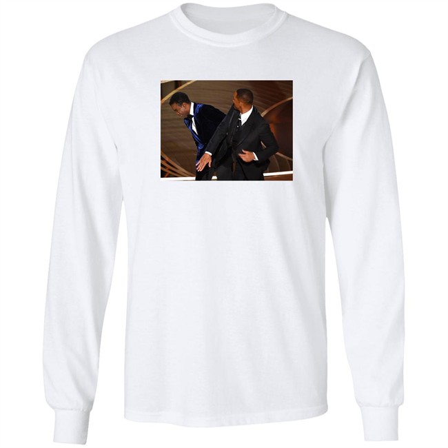 Will Smith Slaps Chris Rock T Shirt On Oscars Stage After Joke About Jada Pinkett Smith Will Smith Slaps Chris Rock T Shirt On Oscars Stage After Joke About Jada Pinkett Smith