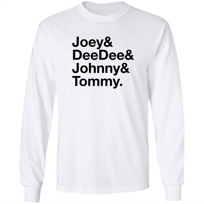 Joey& DeeDee& Johnny& Tommy Shirt Experimental Jetset Joey& DeeDee& Johnny& Tommy Shirt Experimental Jetset