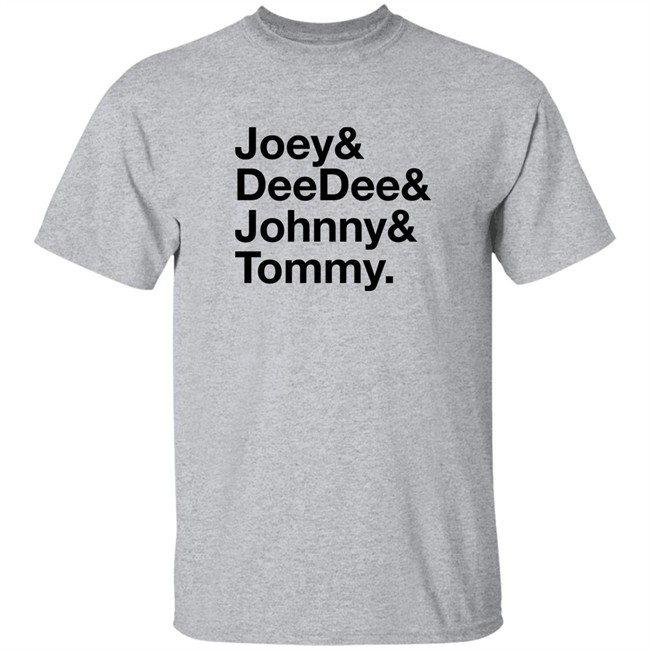 Joey& DeeDee& Johnny& Tommy Shirt Experimental Jetset Joey& DeeDee& Johnny& Tommy Shirt Experimental Jetset