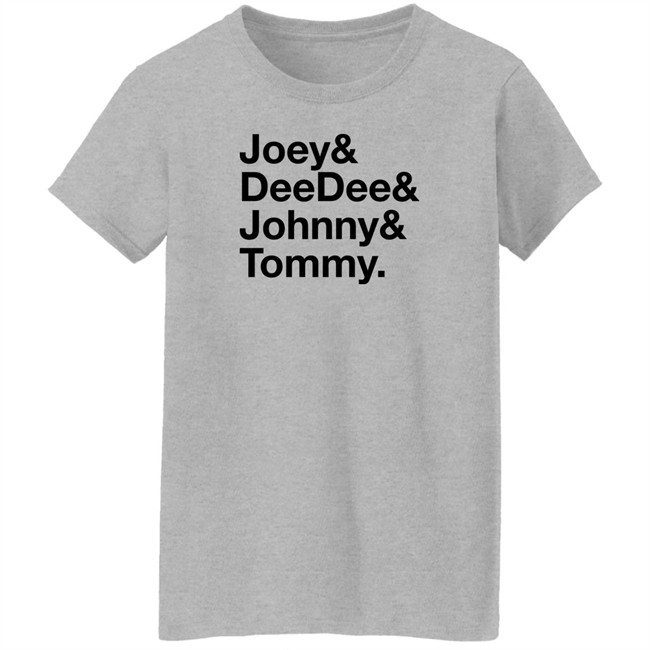 Joey& DeeDee& Johnny& Tommy Shirt Experimental Jetset Joey& DeeDee& Johnny& Tommy Shirt Experimental Jetset