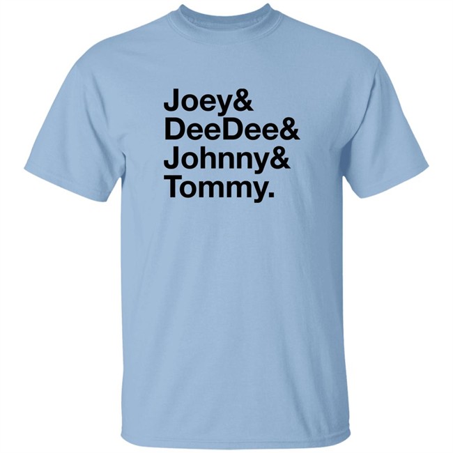 Joey& DeeDee& Johnny& Tommy Shirt Experimental Jetset Joey& DeeDee& Johnny& Tommy Shirt Experimental Jetset