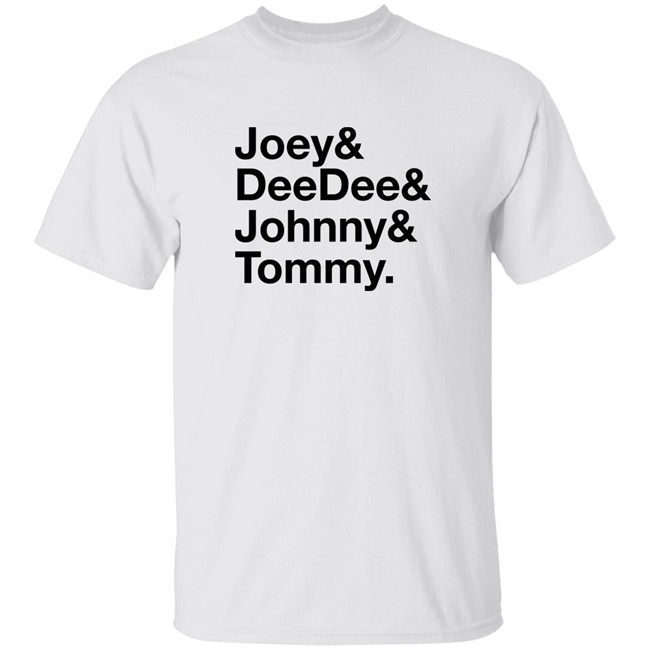 Joey& DeeDee& Johnny& Tommy Shirt Experimental Jetset