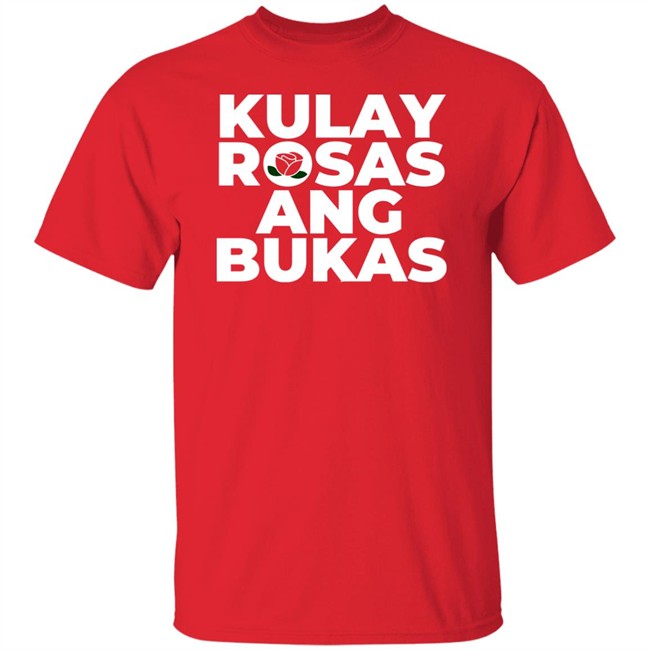 Jms Rhyn Aika Robredo Tricia Robredo Kulay Rosas Ang Bukas Shirt Leni Robredo