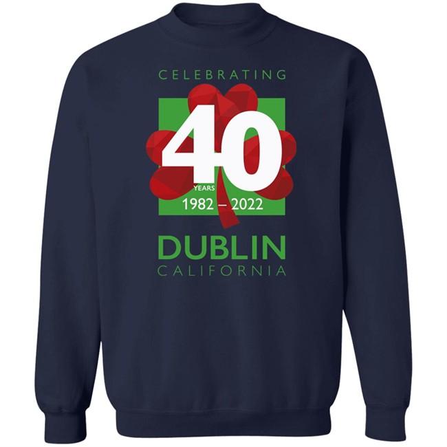 Celebrating 40Th Dublin California 1982 2022 Shirt Celebrating 40Th Dublin California 1982 2022 Shirt