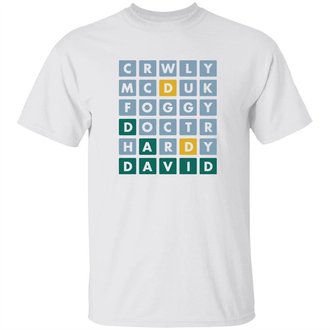 David Tennant Crossword T Shirt Violet Oodoneout Georgia Tennant