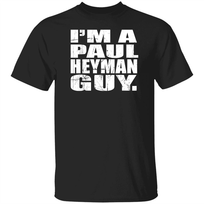 Wwe Merch Paul Heyman I'm A Heyman Girl T Shirt