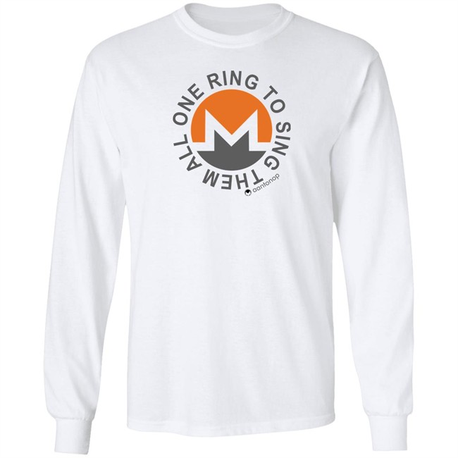 Aantonop Merchandise One Ring To Sing Them All Shirt Aantonop Merchandise One Ring To Sing Them All Shirt