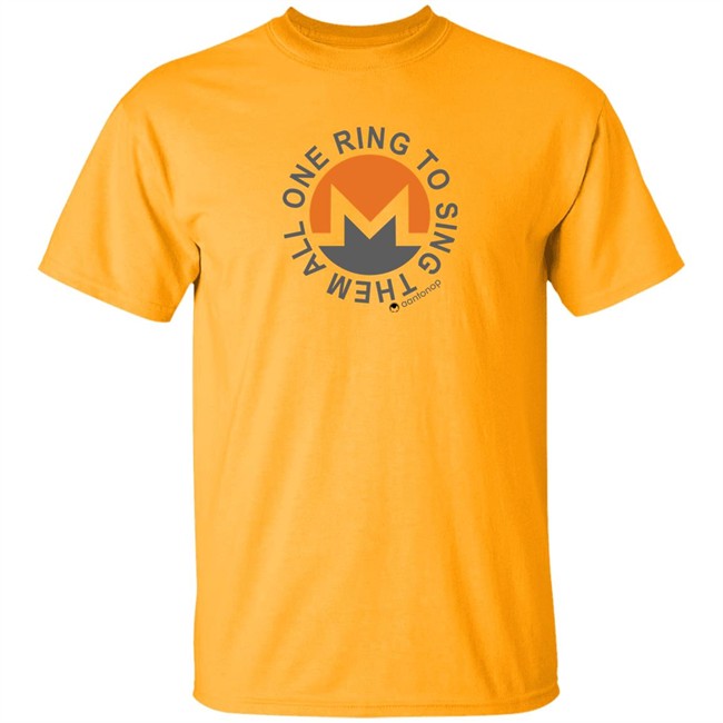 Aantonop Merchandise One Ring To Sing Them All Shirt Aantonop Merchandise One Ring To Sing Them All Shirt