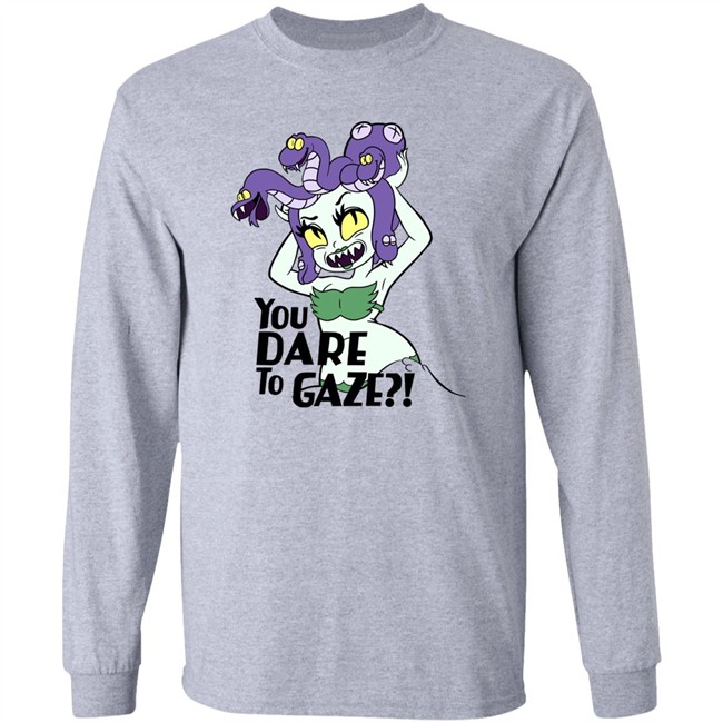 Cuphead Cala Maria Medusa You Dare To Gaze Shirt Cuphead Cala Maria Medusa You Dare To Gaze Shirt