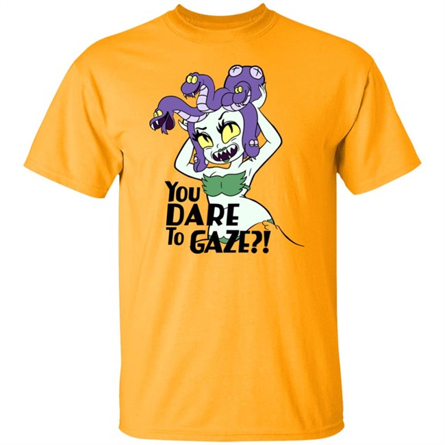 Cuphead Cala Maria Medusa You Dare To Gaze Shirt Cuphead Cala Maria Medusa You Dare To Gaze Shirt