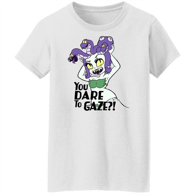Cuphead Cala Maria Medusa You Dare To Gaze Shirt Cuphead Cala Maria Medusa You Dare To Gaze Shirt