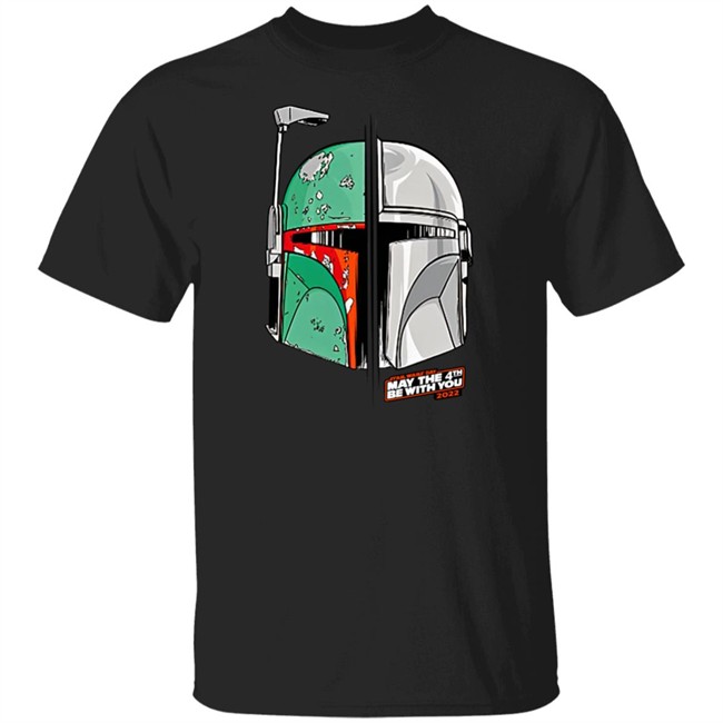 Boba Fett And The Mandalorian Star Wars May The 4Th Be With You 2022 Shirt Shop Disney