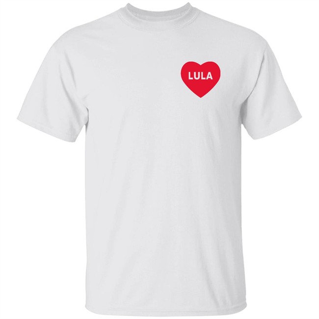 Love Lula Heart T Shirt Caiuscio Lulaoficial