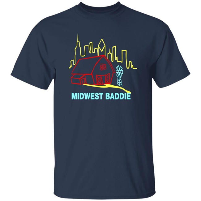 Midwest Baddie Shirt Caucasian James Merch