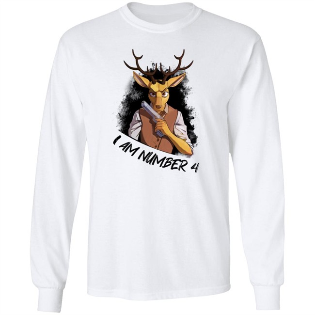 Deer Beastars Louis I Am Number 4 Shirt Luisthefoxxo Deer Beastars Louis I Am Number 4 Shirt Luisthefoxxo