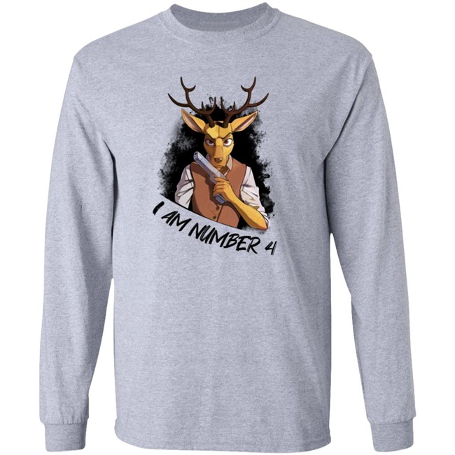 Deer Beastars Louis I Am Number 4 Shirt Luisthefoxxo Deer Beastars Louis I Am Number 4 Shirt Luisthefoxxo