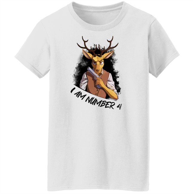 Deer Beastars Louis I Am Number 4 Shirt Luisthefoxxo Deer Beastars Louis I Am Number 4 Shirt Luisthefoxxo