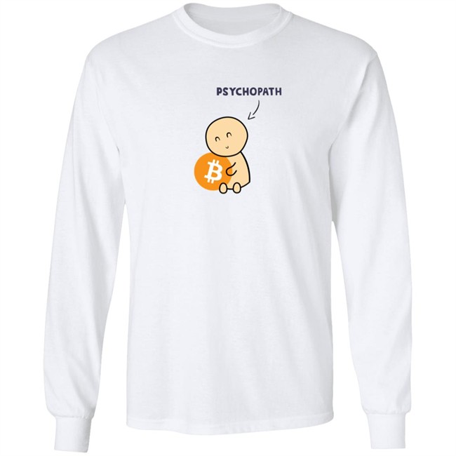 Lina Seiche The Little Psychopath Bitcoin Shirt Lina Seiche The Little Psychopath Bitcoin Shirt