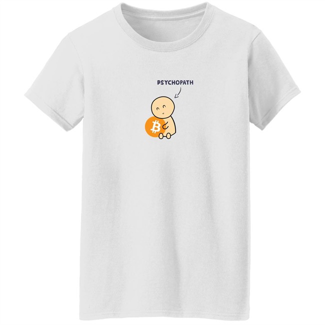 Lina Seiche The Little Psychopath Bitcoin Shirt Lina Seiche The Little Psychopath Bitcoin Shirt
