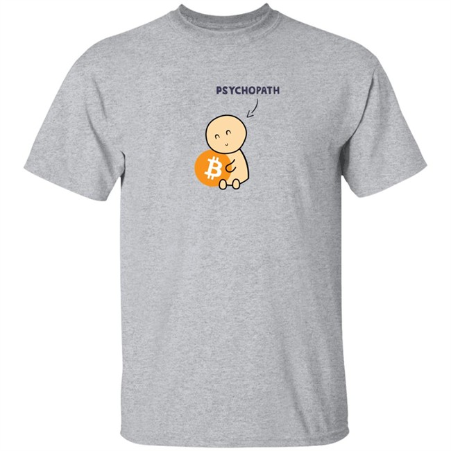 Lina Seiche The Little Psychopath Bitcoin Shirt Lina Seiche The Little Psychopath Bitcoin Shirt