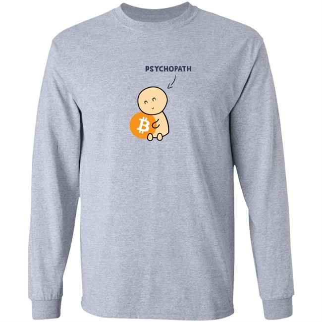 Lina Seiche The Little Psychopath Bitcoin Shirt Lina Seiche The Little Psychopath Bitcoin Shirt