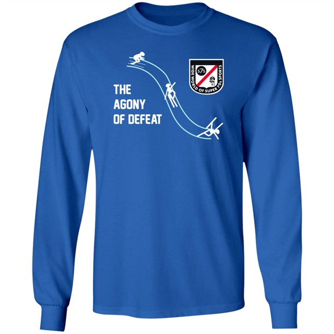 Super 70s Sports Store The Agony Of Defeat T Shirt Super 70s Sports Store The Agony Of Defeat T Shirt