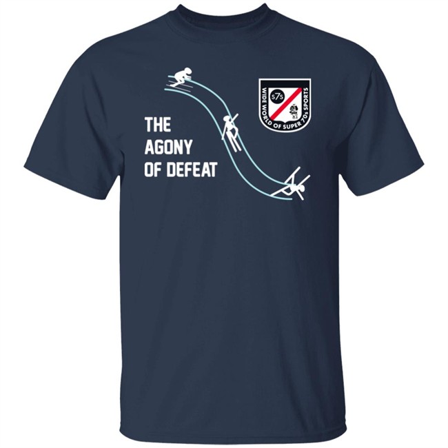 Super 70s Sports Store The Agony Of Defeat T Shirt Super 70s Sports Store The Agony Of Defeat T Shirt