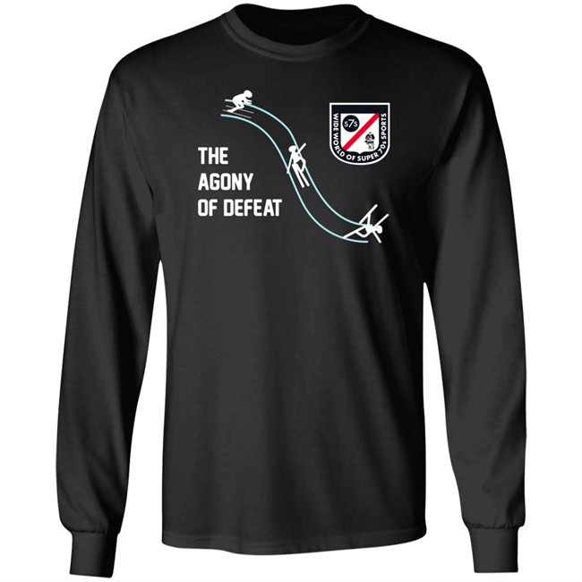 Super 70s Sports Store The Agony Of Defeat T Shirt Super 70s Sports Store The Agony Of Defeat T Shirt