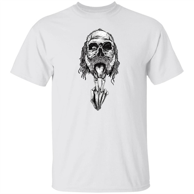 Bunkhouse Butch Give’em Hell Skull Shirt The coolest thing Bunkhouse Butch AEW from to Tales from the crypto Picture Image Tattoo