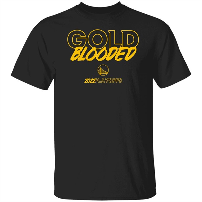 Denver Nuggets Vs Golden State Warriors Anthony Slater Gold Blooded 2022 Playoffs Shirt