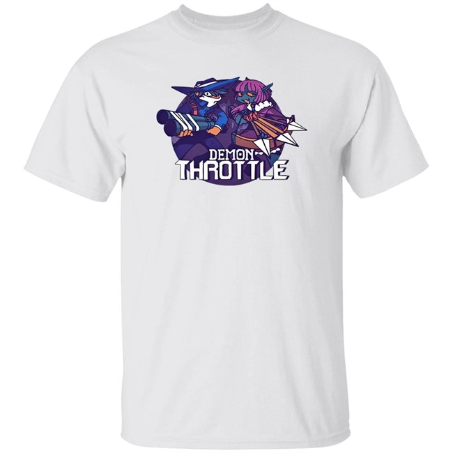 Devolver Digital Store Merch Demon Throttle Shirt