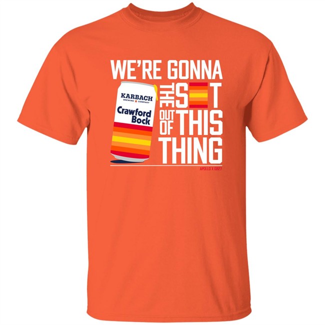 We're Gonna Crawford Bock The Shit Out Of This Thing Hot Mic Blummer Bock Shirt Apollohou Store Merch