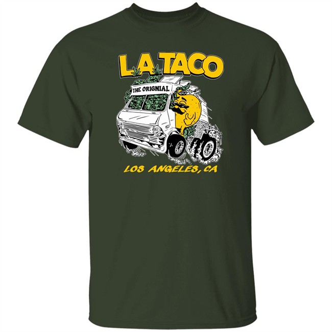 La Taco Merch 420 T Shirt La Taco Los Angeles Ca