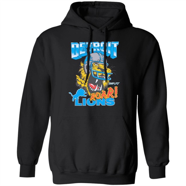 Smplfd X Lions Roar Tee Detroit Lions Smplfd Clothing Merch Smplfd X Lions Roar Tee Detroit Lions Smplfd Clothing Merch
