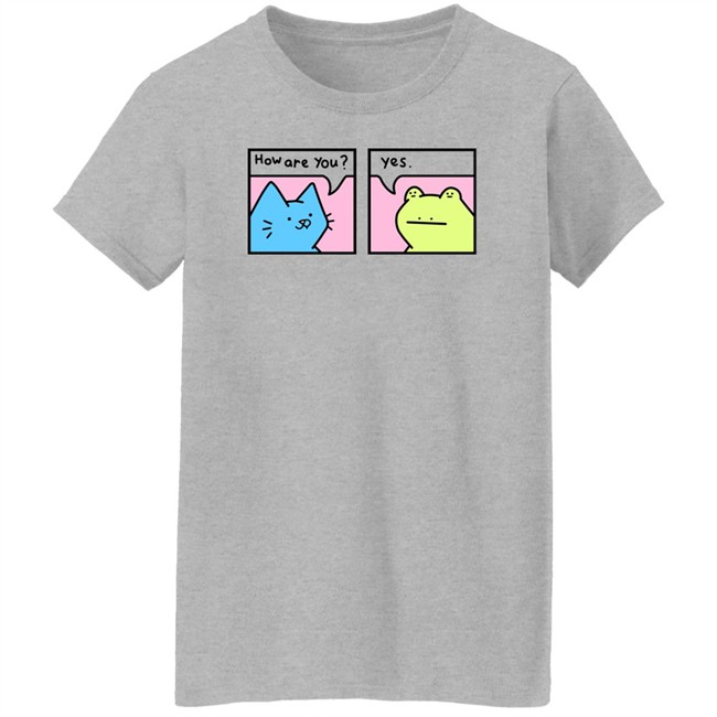 Zumiez Store Merch How Are You Yes Shirt Lolathon Wearing Leon Karssen How R U Shirt Zumiez Store Merch How Are You Yes Shirt Lolathon Wearing Leon Karssen How R U Shirt