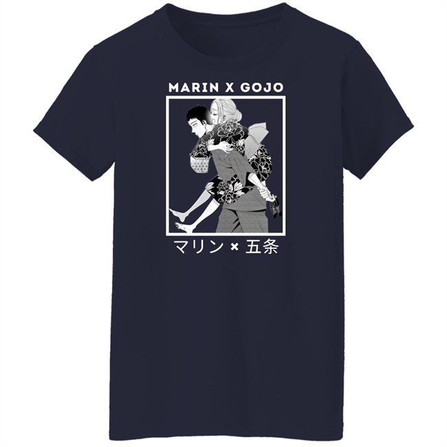 Marin X Gojo Shirt My Dress Up Darling Anime Marin X Gojo Shirt My Dress Up Darling Anime