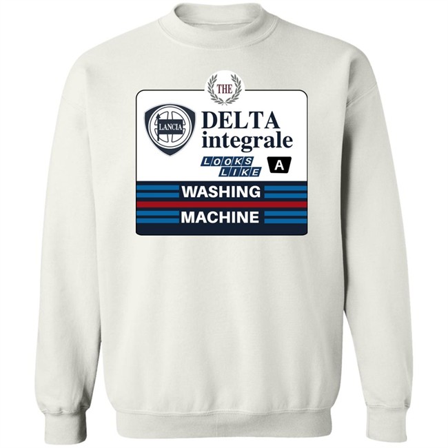 The Delta Integrale Looks Like A Washing Machine Shirt The Delta Integrale Looks Like A Washing Machine Shirt