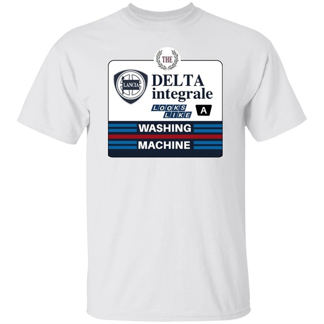 The Delta Integrale Looks Like A Washing Machine Shirt