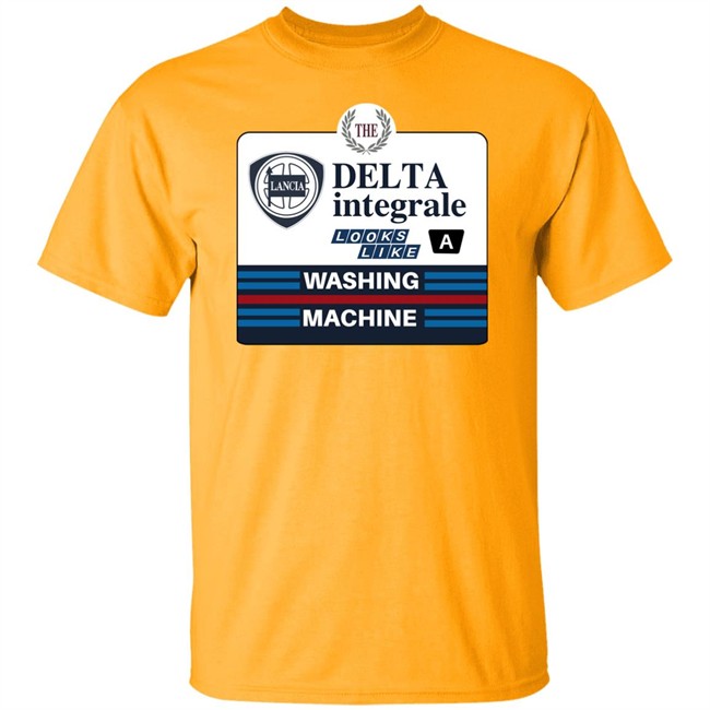 The Delta Integrale Looks Like A Washing Machine Shirt The Delta Integrale Looks Like A Washing Machine Shirt