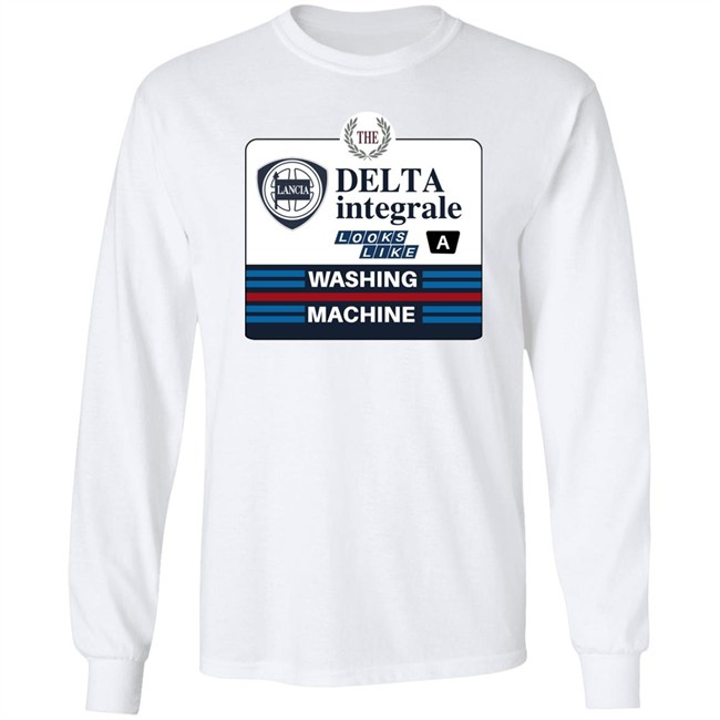 The Delta Integrale Looks Like A Washing Machine Shirt The Delta Integrale Looks Like A Washing Machine Shirt