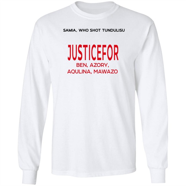 Justice For Ben Azory Aqulina Mawazo Shirt Liberatus Mwang'ombe Justice For Ben Azory Aqulina Mawazo Shirt Liberatus Mwang'ombe