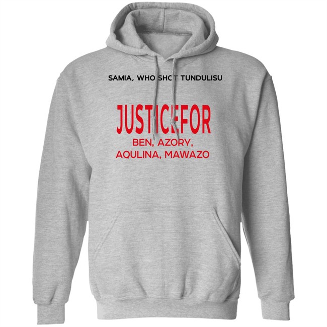 Justice For Ben Azory Aqulina Mawazo Shirt Liberatus Mwang'ombe Justice For Ben Azory Aqulina Mawazo Shirt Liberatus Mwang'ombe