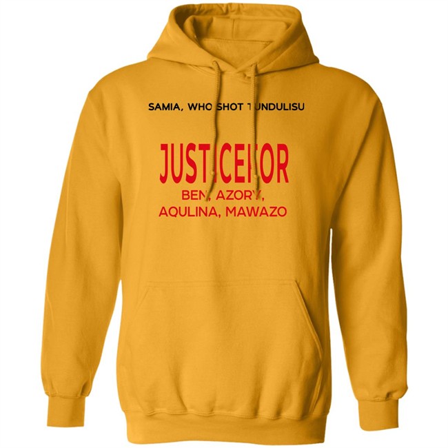 Justice For Ben Azory Aqulina Mawazo Shirt Liberatus Mwang'ombe Justice For Ben Azory Aqulina Mawazo Shirt Liberatus Mwang'ombe
