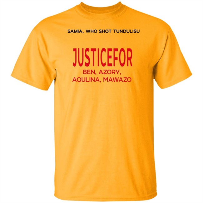 Justice For Ben Azory Aqulina Mawazo Shirt Liberatus Mwang'ombe Justice For Ben Azory Aqulina Mawazo Shirt Liberatus Mwang'ombe