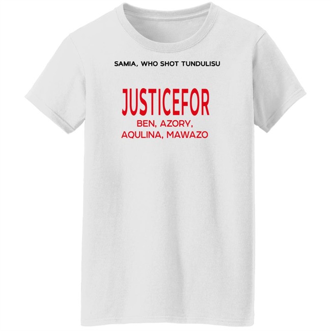 Justice For Ben Azory Aqulina Mawazo Shirt Liberatus Mwang'ombe Justice For Ben Azory Aqulina Mawazo Shirt Liberatus Mwang'ombe