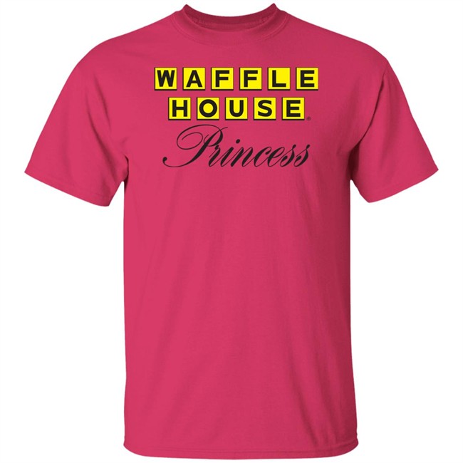 Waffle House Princess Shirt Pink CarolinaConservative2